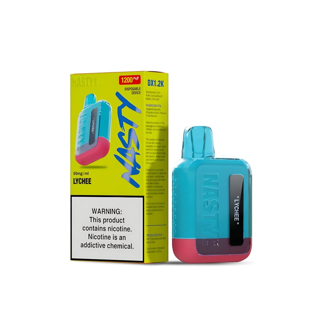 NASTY DX1.2K 1200 PUFF 5% – LYCHEE