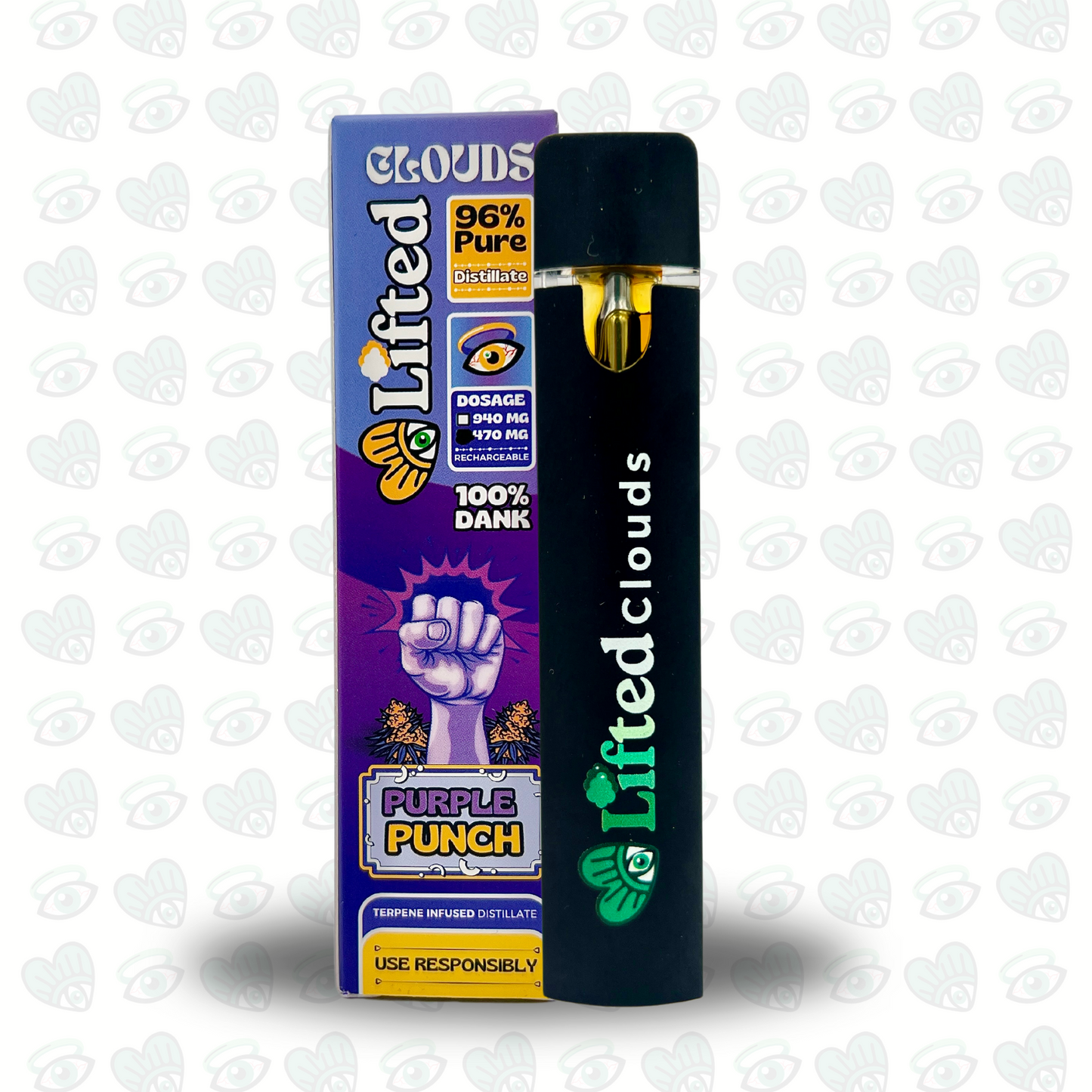 D9 Disposable Purple Punch (Indica) 0.5ml