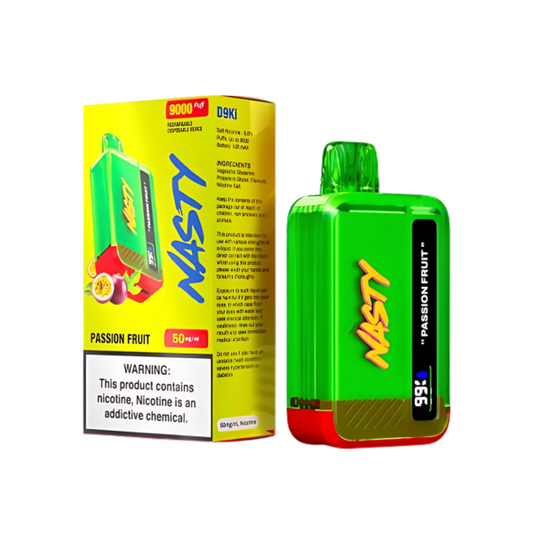 NASTY D9Ki 9000 PUFF 5% – PASSION FRUIT