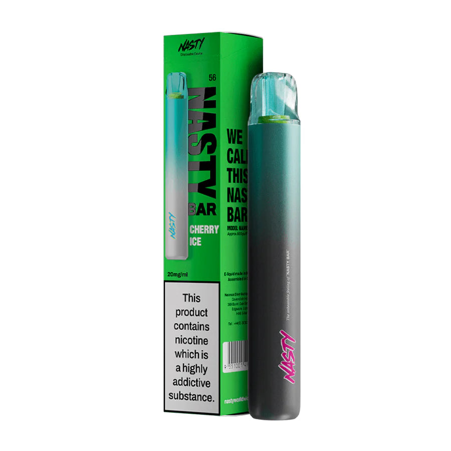 NASTY 600 PUFF 2% – CHERRY ICE