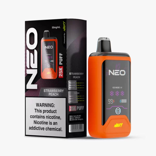 NASTY NEO 25 000 PUFF 5% – STRAWBERRY PEACH